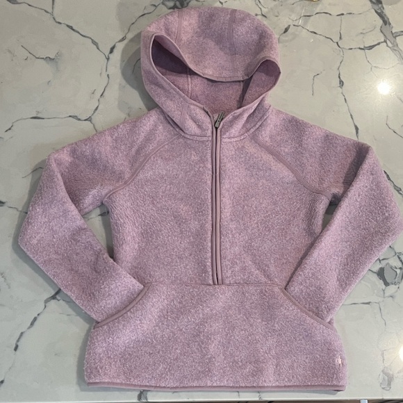 Smartwool Jackets & Blazers - Smartwool Women’s Lavender Fleece half zip hooded Jacket